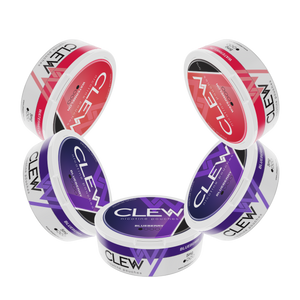 CLEW Nicotine Pouches Fruity Bundle (5 Cans in 5mg)