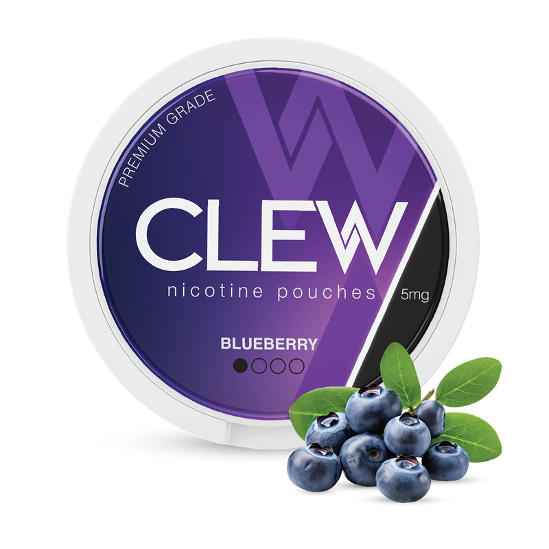CLEW Blueberry Nicotine Pouches