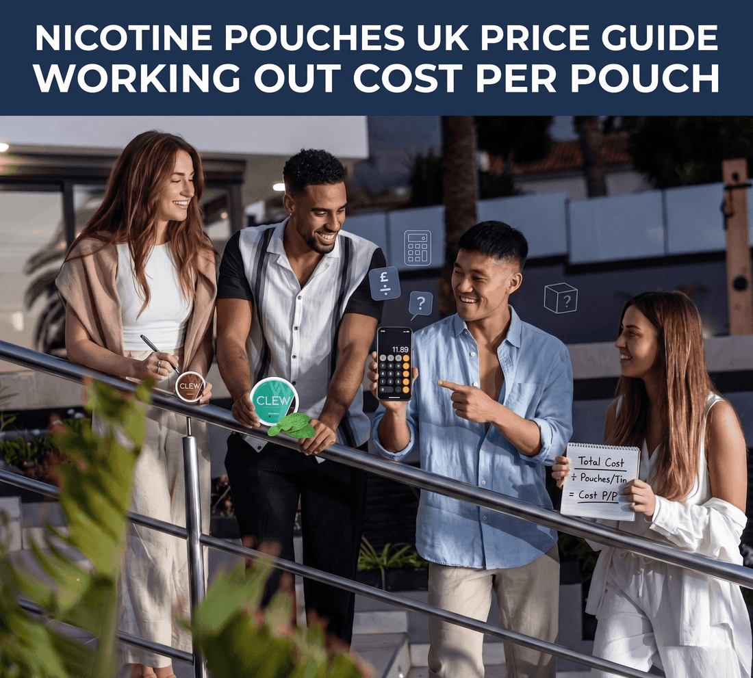 Nicotine pouches UK price guide: How to work out cost per pouch before you Buy