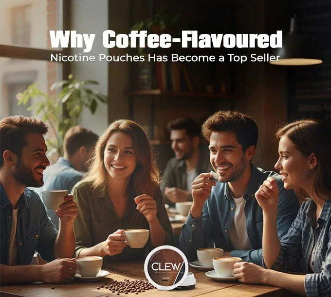 Coffee flavoured nicotine pouches