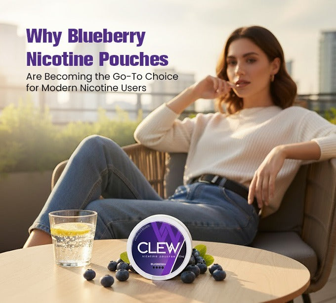 Blueberry nicotine pouches