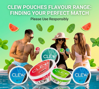Clew Pouches Flavour Range: Finding Your Perfect Match