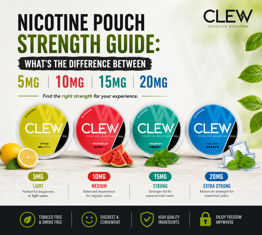 Nicotine pouches strength