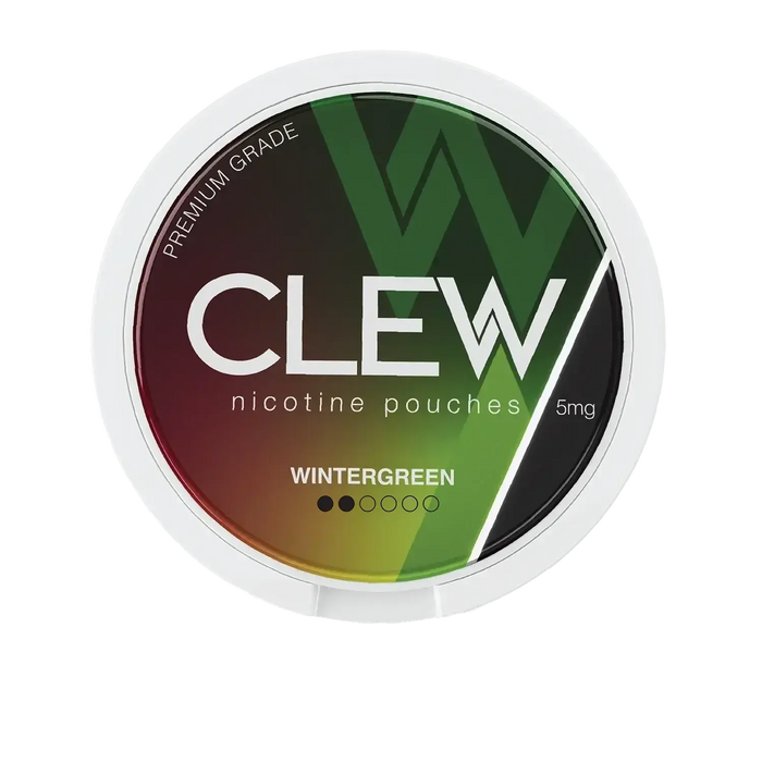 clew tobacco pouches Tobacco-Free Slim Wintergreen Nicotine Pouches