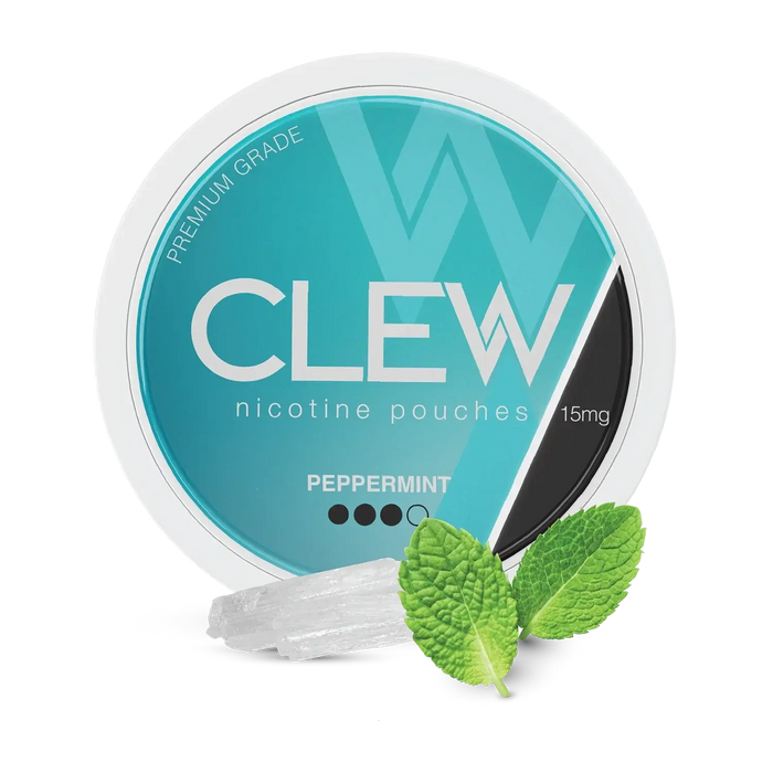 CLEW Peppermint Nicotine Pouches 15mg