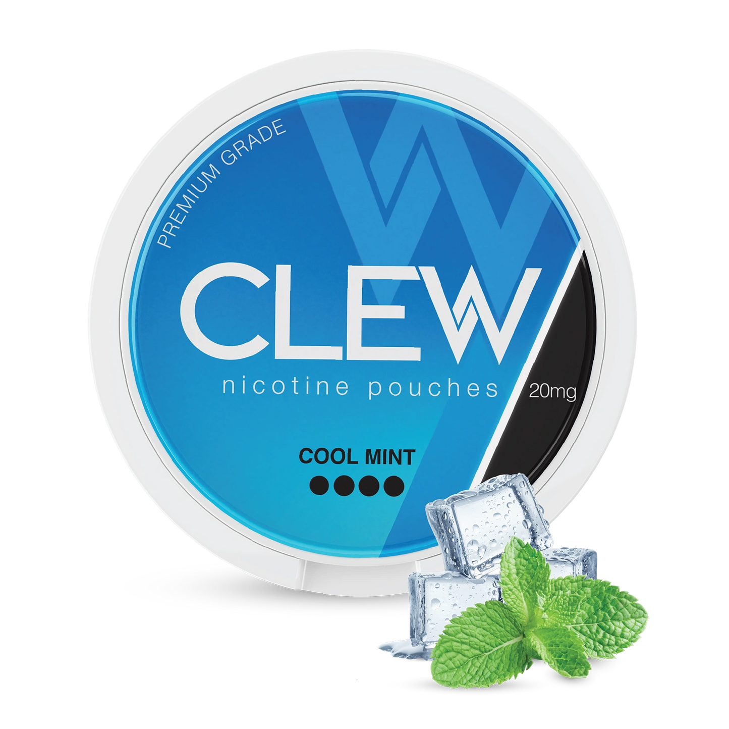 CLEW Cool Mint Nicotine Pouches 20mg